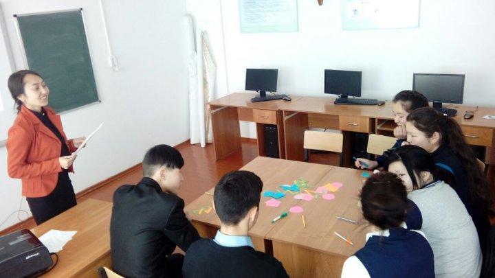 «Менің  мамандық  таңдаудағы  алғашқы қадамым» тақырыбында тренинг 2017-2018 оқу жылы